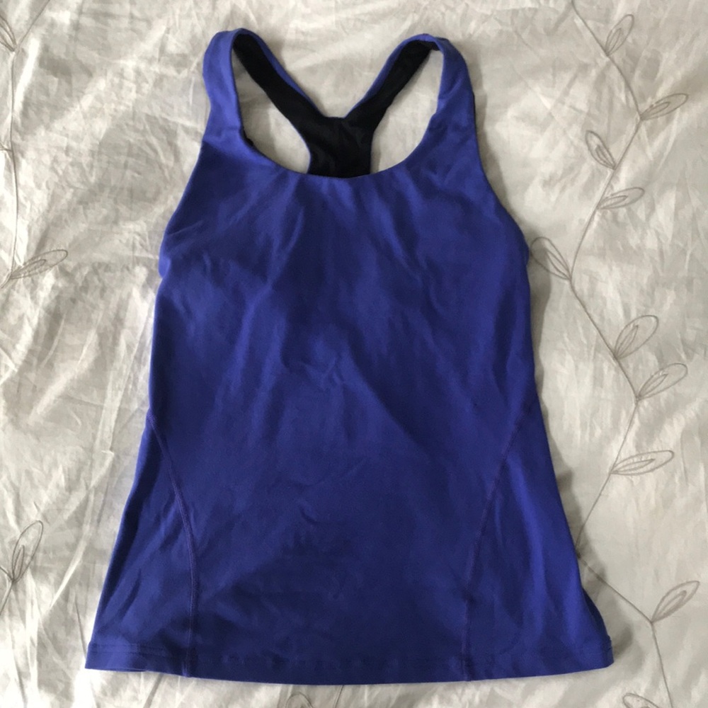 GapFit Activewear Tank Built-in Bra Workout Top S